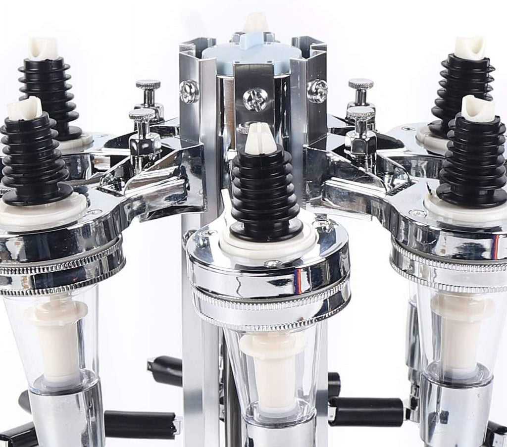 6 Head 25ml Wine Liquor Cocktail Beer Dispenser Bottle with Wall Bracket P98154
