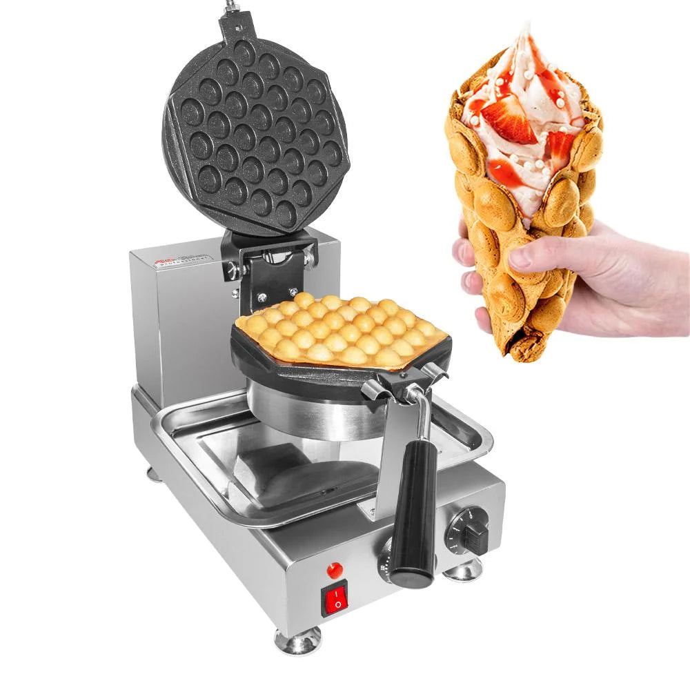 Bubble Waffle Maker with Manual Control A906677