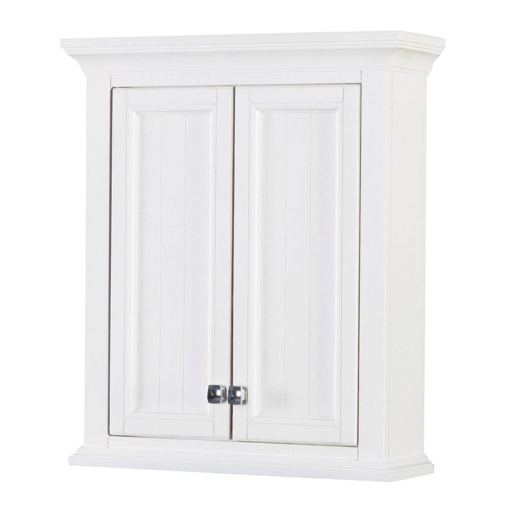 White Wood Wall Mounted Bathroom Cabinet D646968