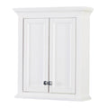 White Wood Wall Mounted Bathroom Cabinet D646968