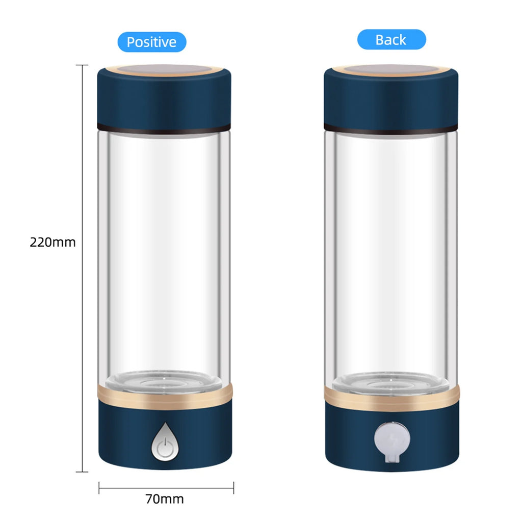 420ml Rechargeable Hydrogen Bottle Glass Cup B206617