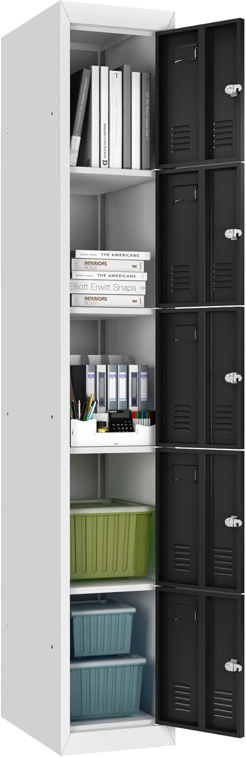 5 Door Steel Locker Storage Cabinet J148894