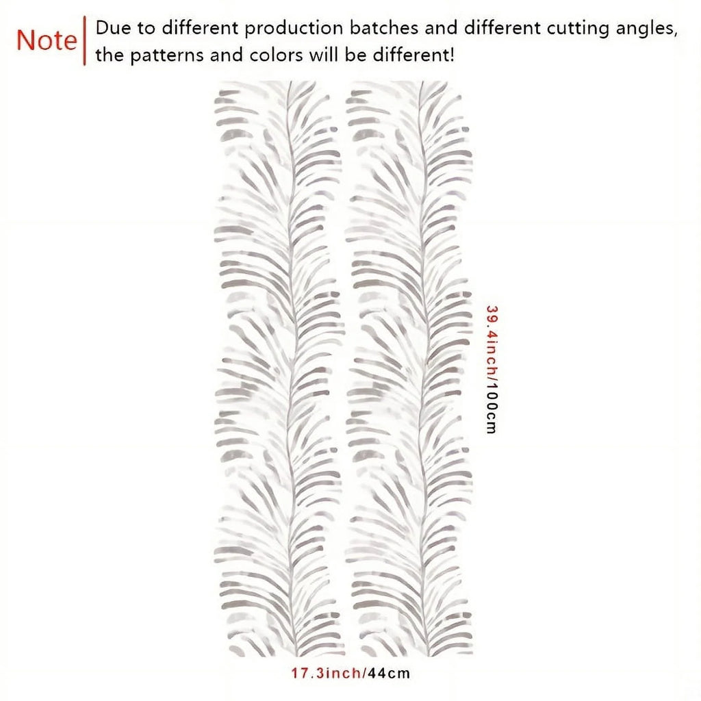 Modern Leaves Branch Peel And Stick Wallpaper K2370