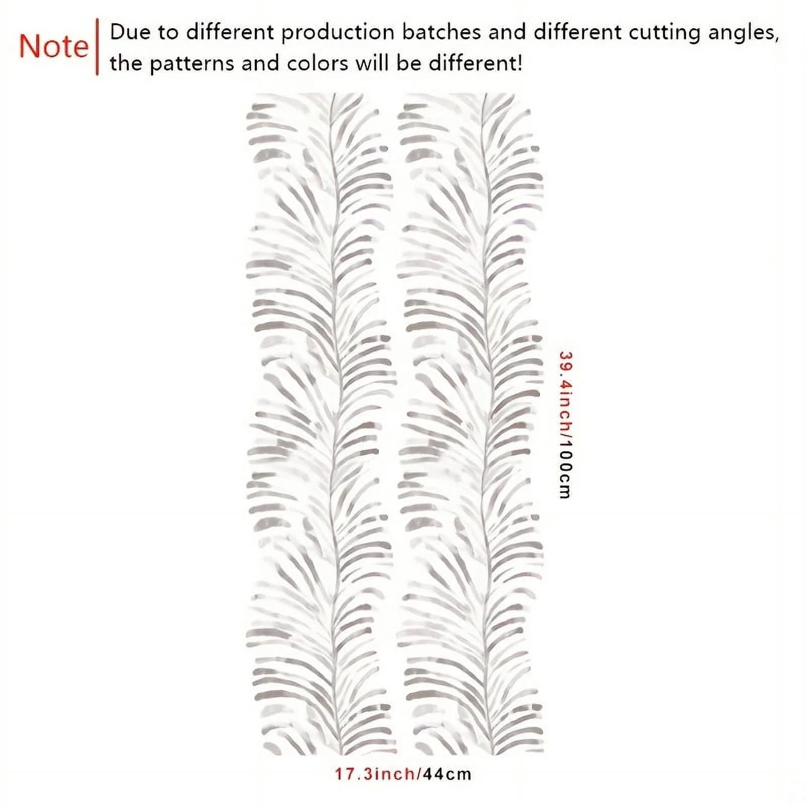 Modern Leaves Branch Peel And Stick Wallpaper K2370