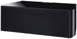 Piano Black Center Channel Speaker with Two-Way Bass Reflex F122555