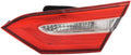 Toyota Camry Inner Tail Light 2018 2019 Passenger Side L/LE Model X1794
