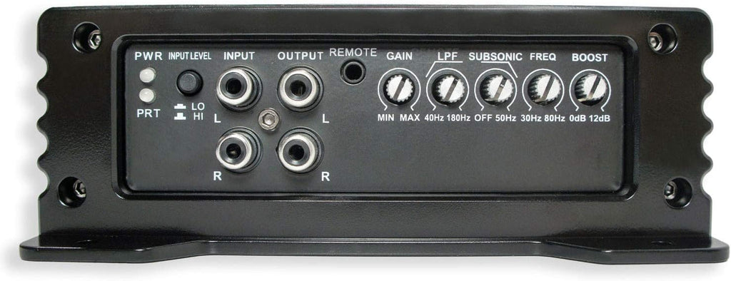12 Thin Sub Box Passive Radiator Bundle with Amplifier & Amp Kit I860