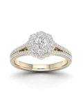 3/4Ct TDW Diamond 14k Yellow Gold Engagement Ring D93286