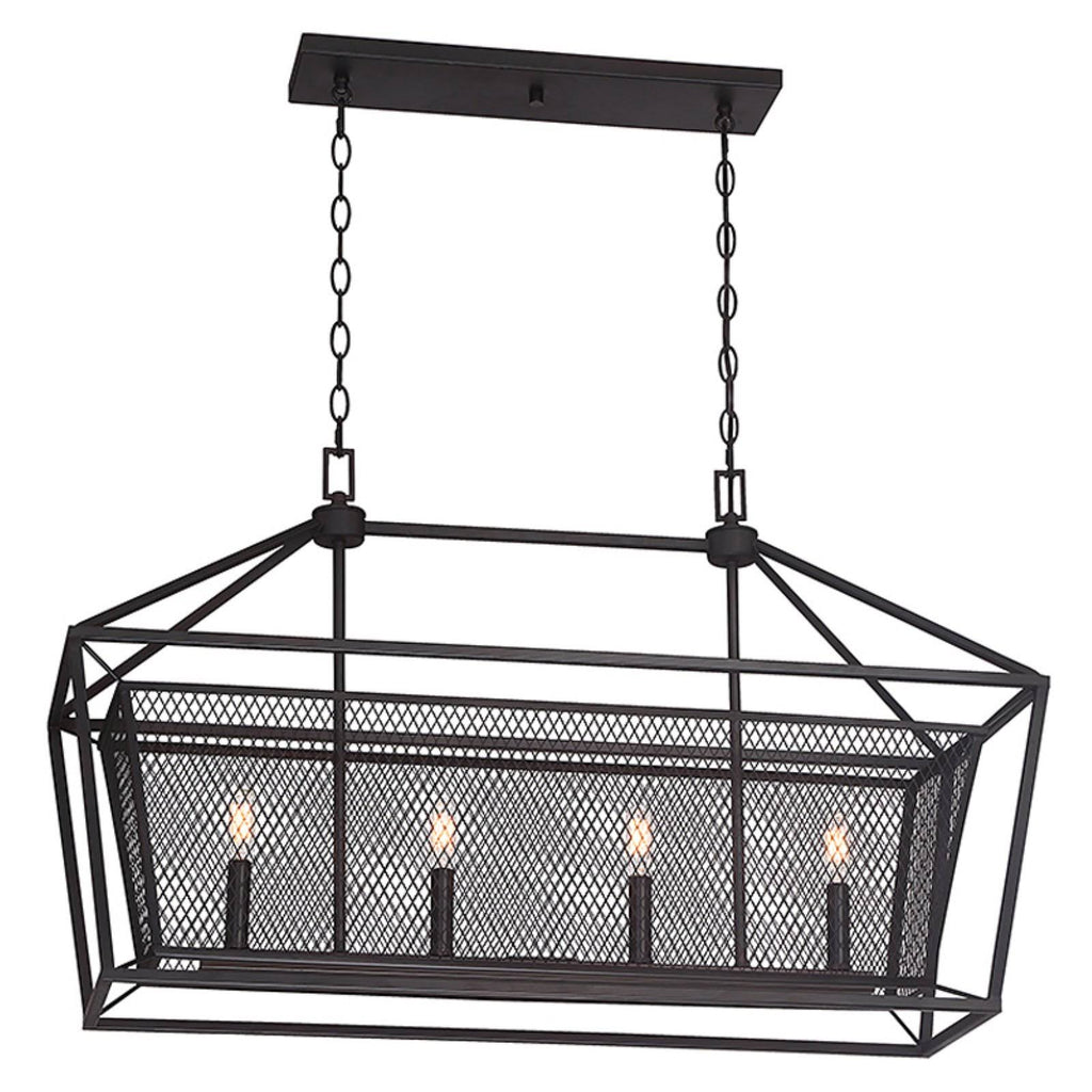 4 Light Trestle - English Bronze U157626