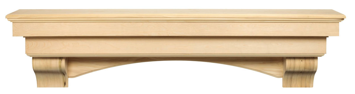 Unfinished Mantel Shelf 72x22 R5530
