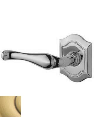Satin Brass and Brown Single Left Handed Lever Only L711242