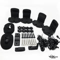 4 Pcs Saddle Carrier Rack Top Roof Mount H825445