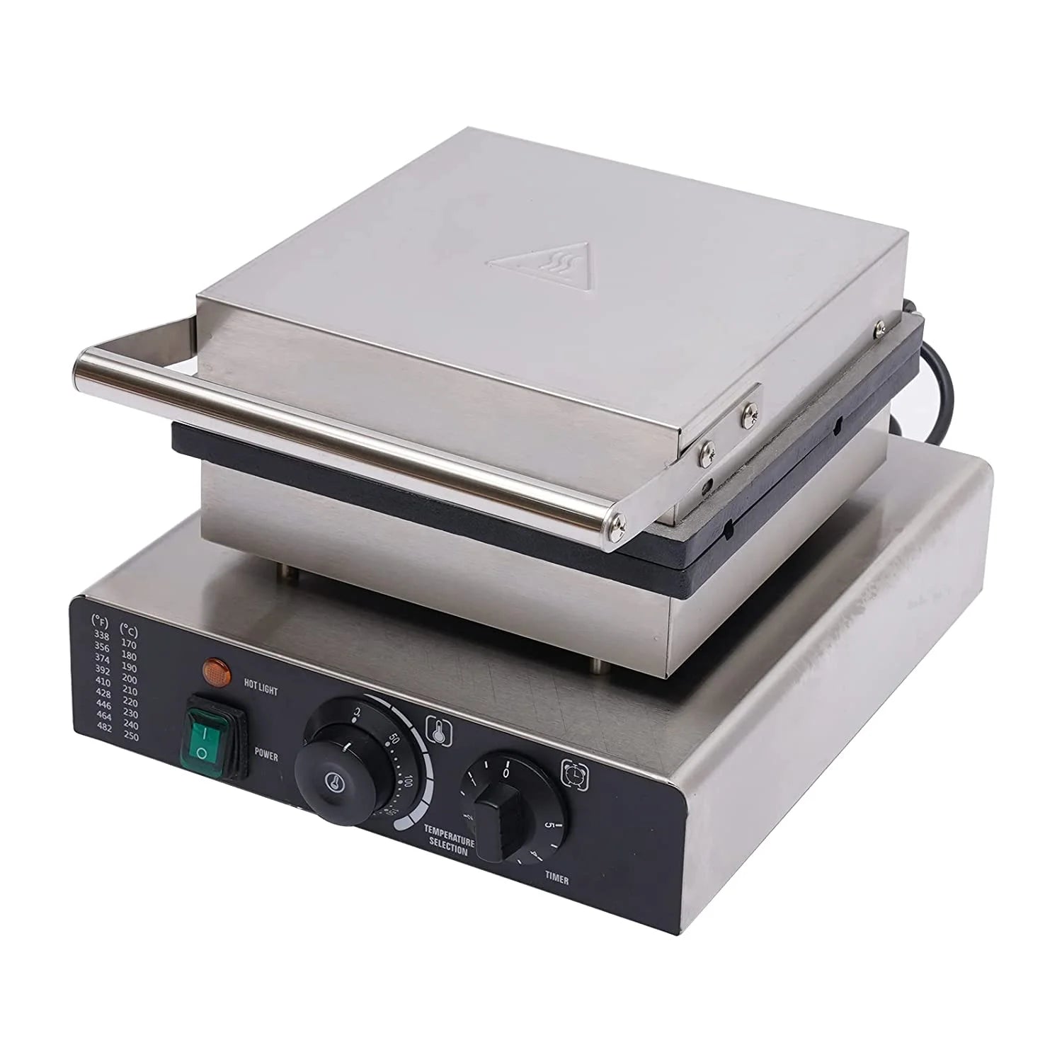 4PCS Commercial Nonstick Stainless Steel Waffle Maker O99358