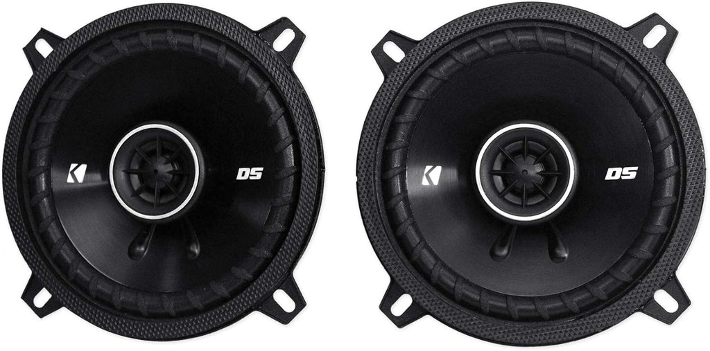 2 Kicker 43DSC504 D-Series 5.25 200W 2-Way 4-Ohm Car Audio Coaxial Speakers P483