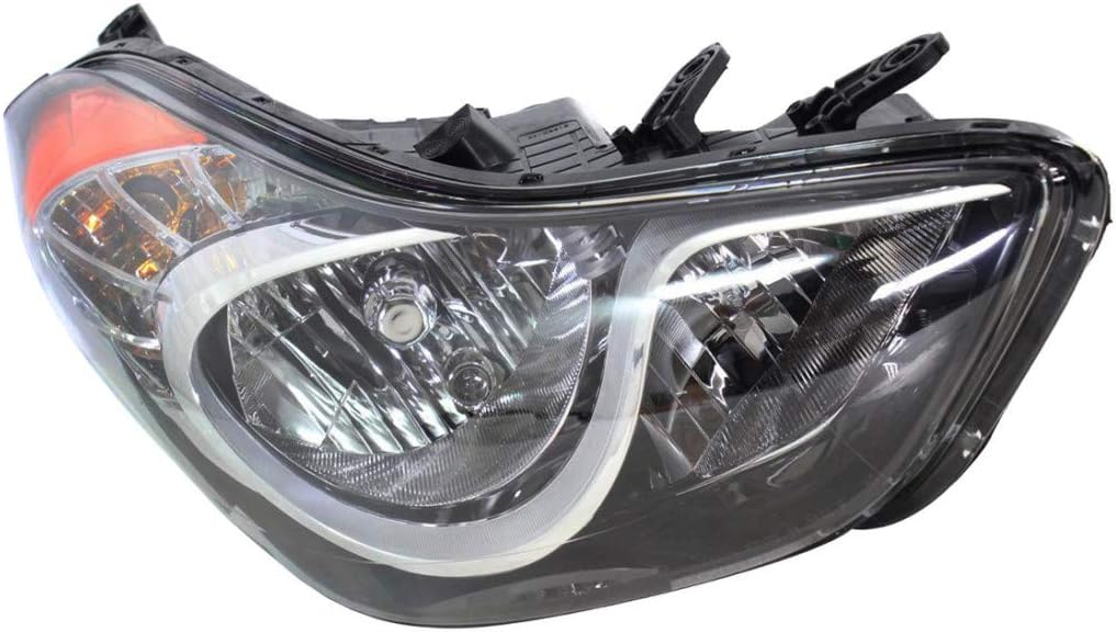 Passenger Side Headlight Assembly for Hyundai Elantra 2011 2012 2013 Sedan C5047