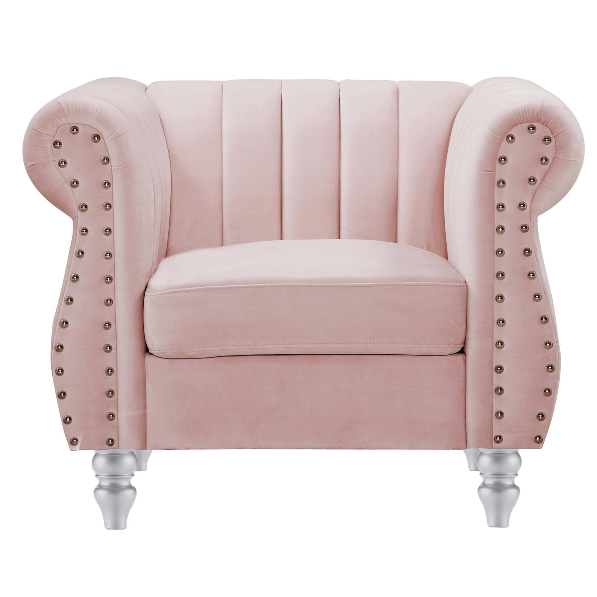 Velvet Chair in Black V10417