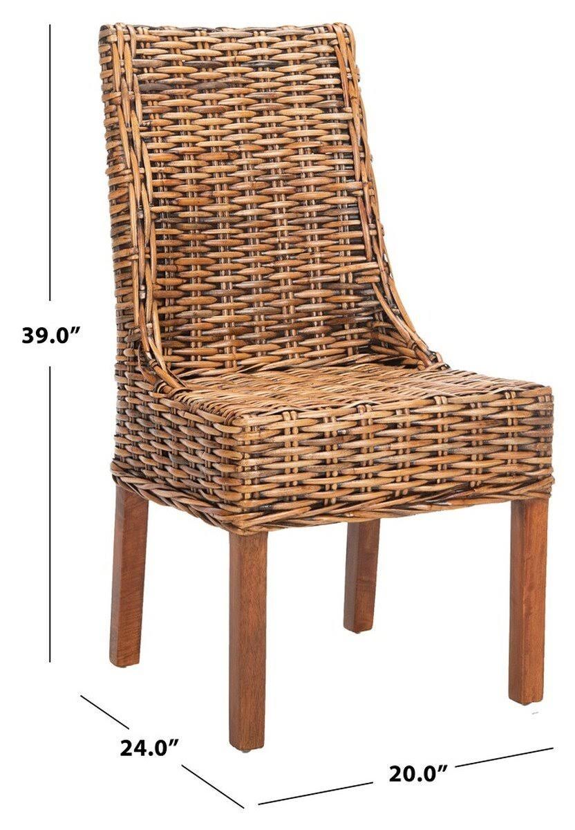 Natural Rattan Arm Chair Set of 2 J10540
