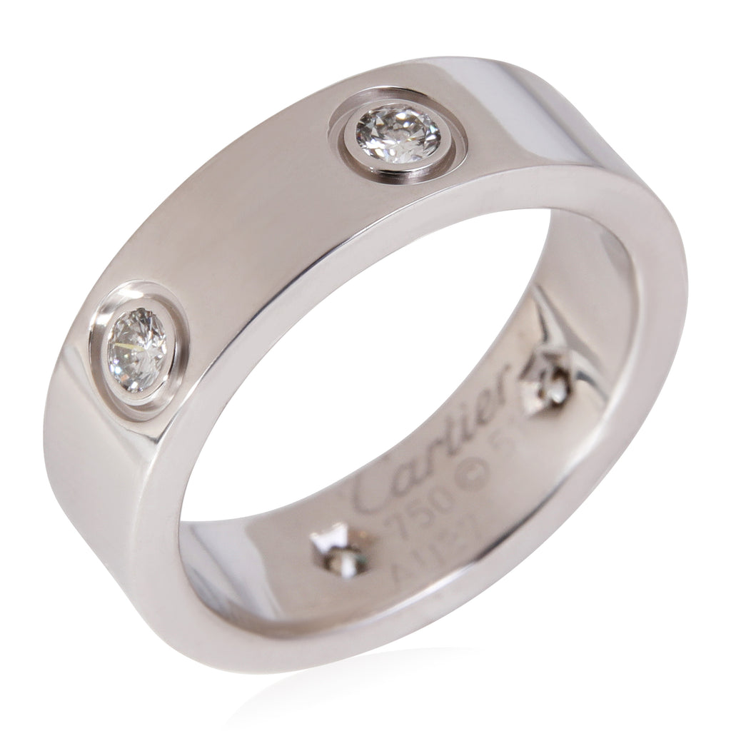 18k White Gold Diamond Ring A80805