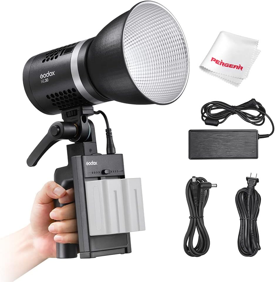 ML30 LED Video Light 5600K CRI96+ TLCI 97+ Q424048
