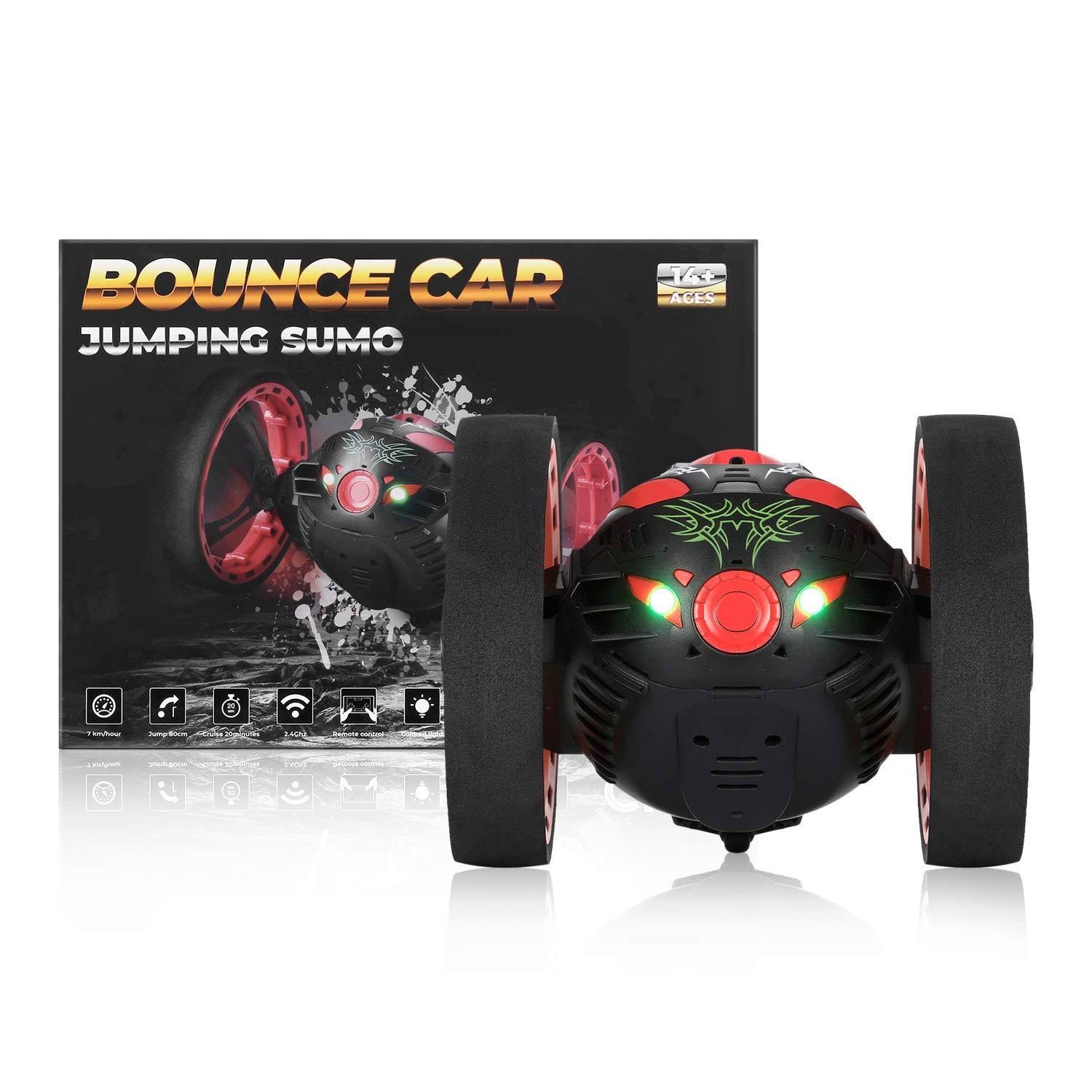 2.4GHz Wireless Remote Control Bounce Car (Black) A893