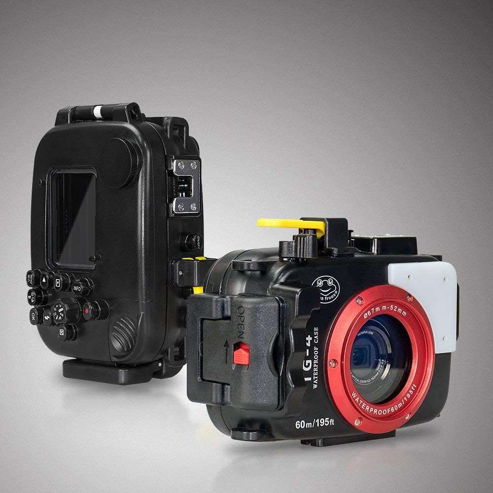 Underwater Camera Housing for Olympus TG-4 Black B566