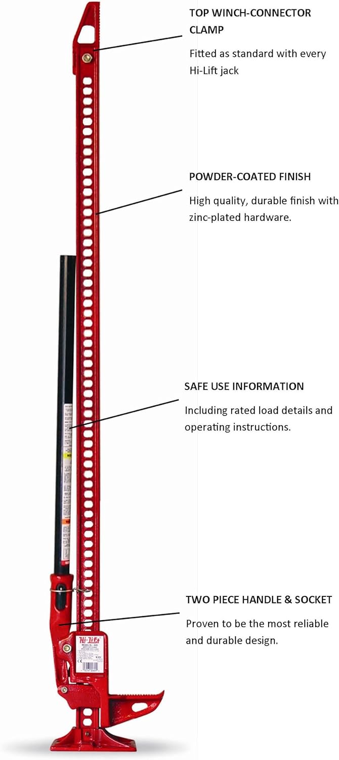 42" Hi-Lift Red All Cast Jack J651488