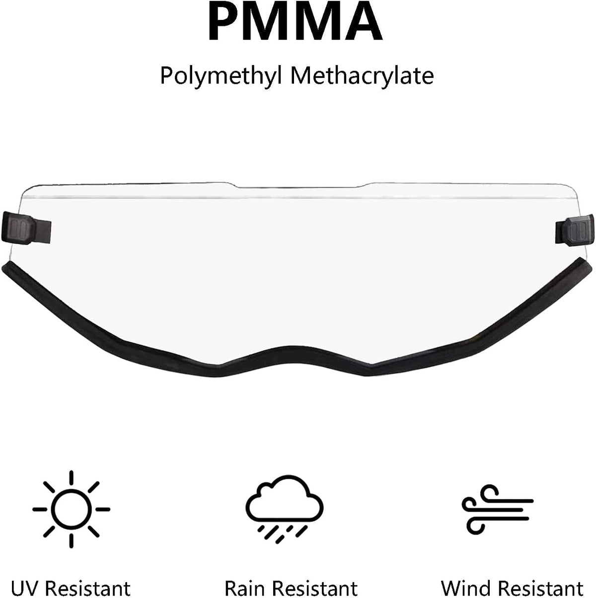 Clear Windshield for Can-Am Maverick X3 I5956
