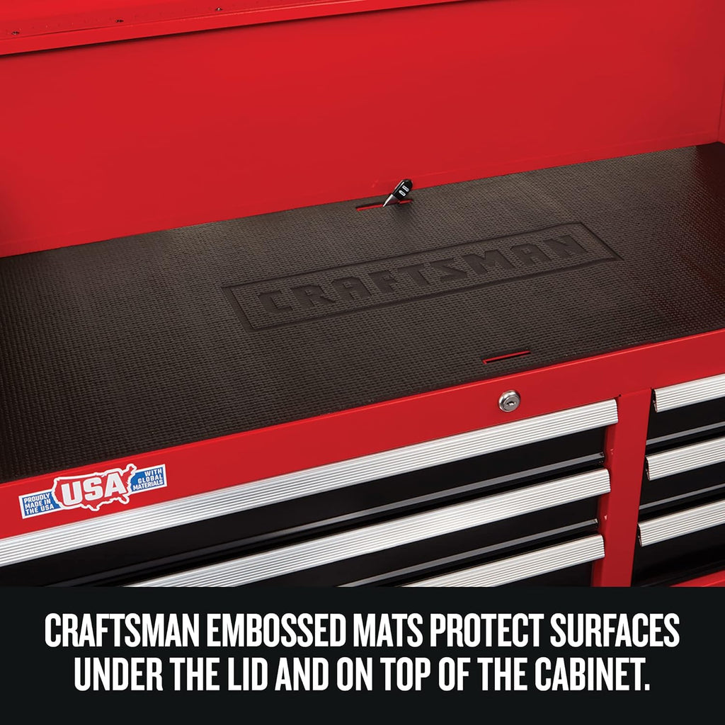 Red 41-Inch Rolling 10 Drawer Tool Cabinet I929716