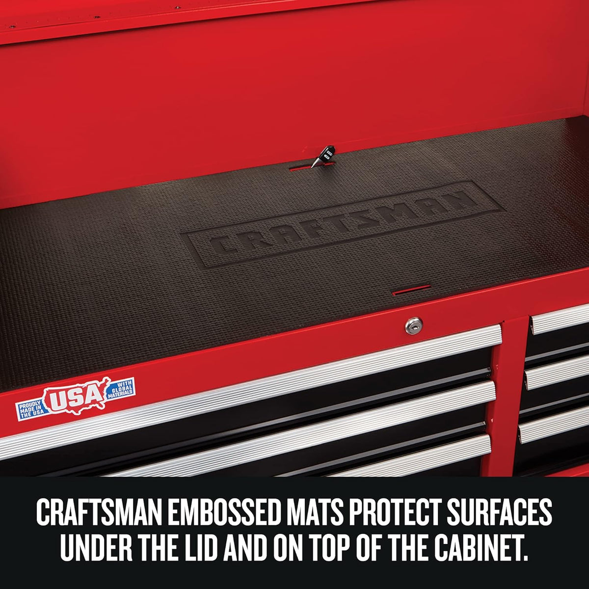 Red 41-Inch Rolling 10 Drawer Tool Cabinet I929716