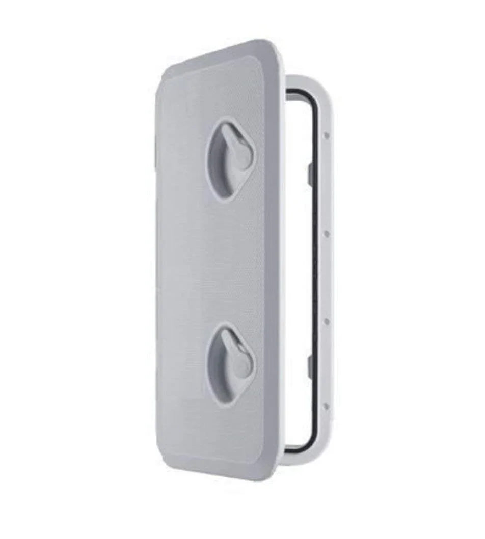 Marine Boat Deck Access Hatch & Lid 23.9" x 9.5" White Q662