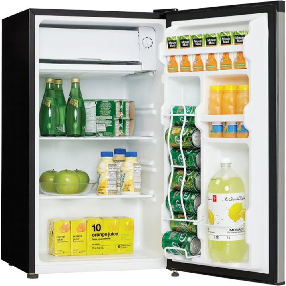 3.2 CF Compact Refrigerator with Spotless Steel Door G220444