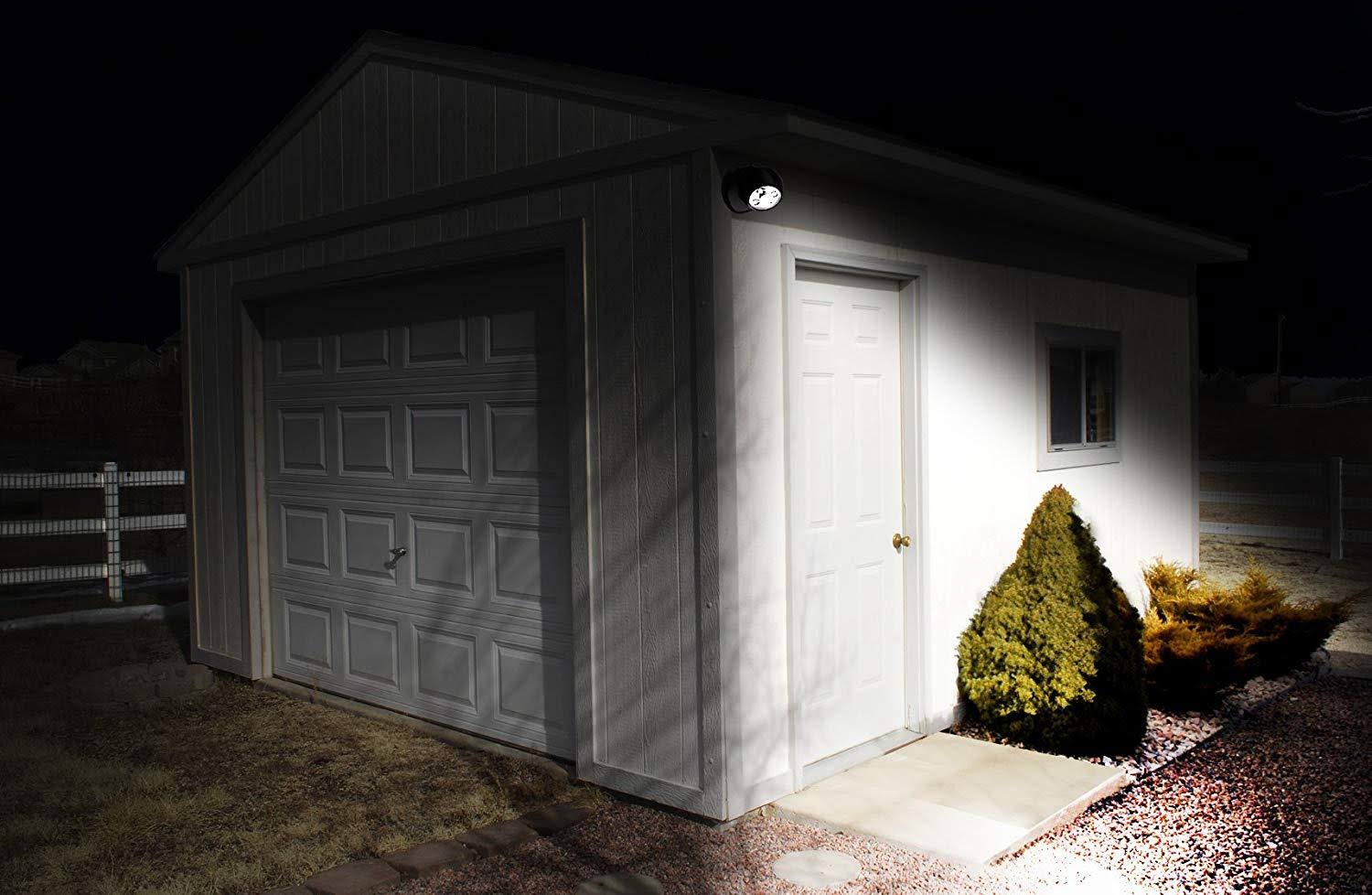 Battery-Powered Motion-Activated LED Light, Dark Bronze G491
