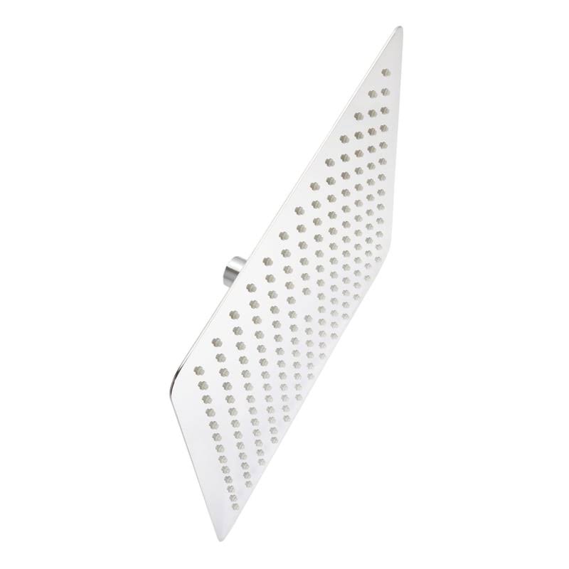 Chrome 12x22 Square Rainfall Shower Head W168579