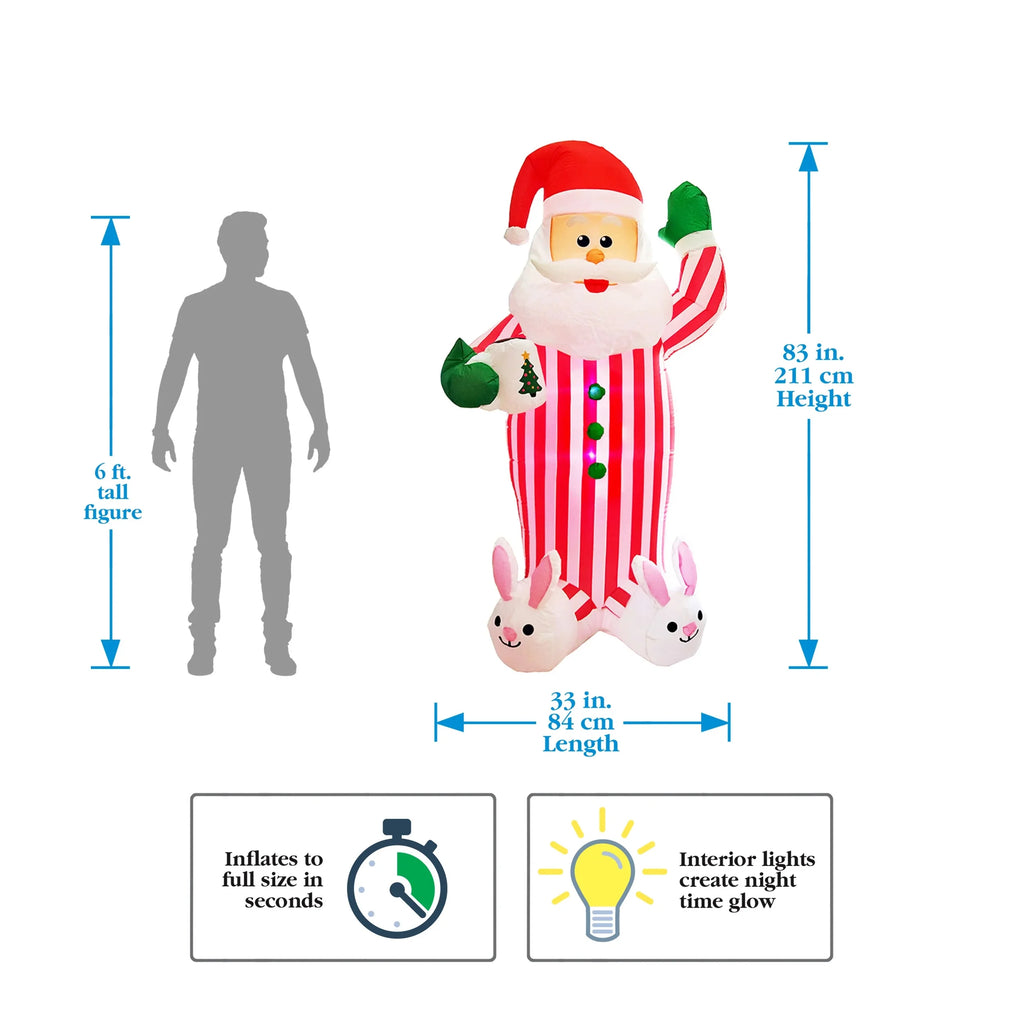 7ft Christmas Inflatable O876764