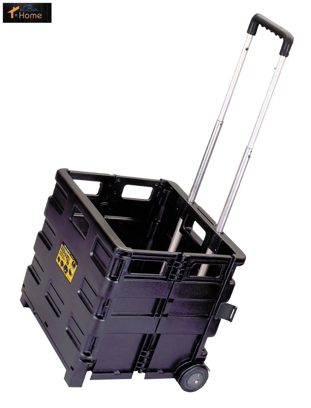 Plastic Black Portable Carrier W2479