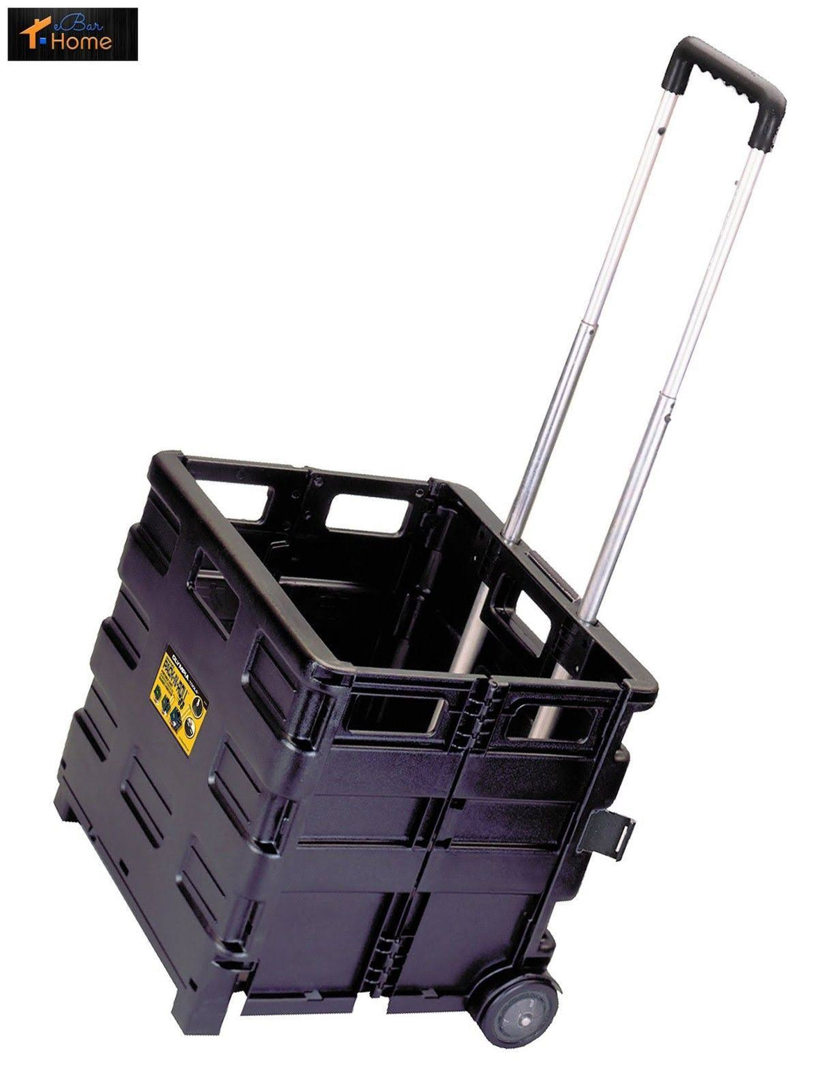 Plastic Black Portable Carrier W2479