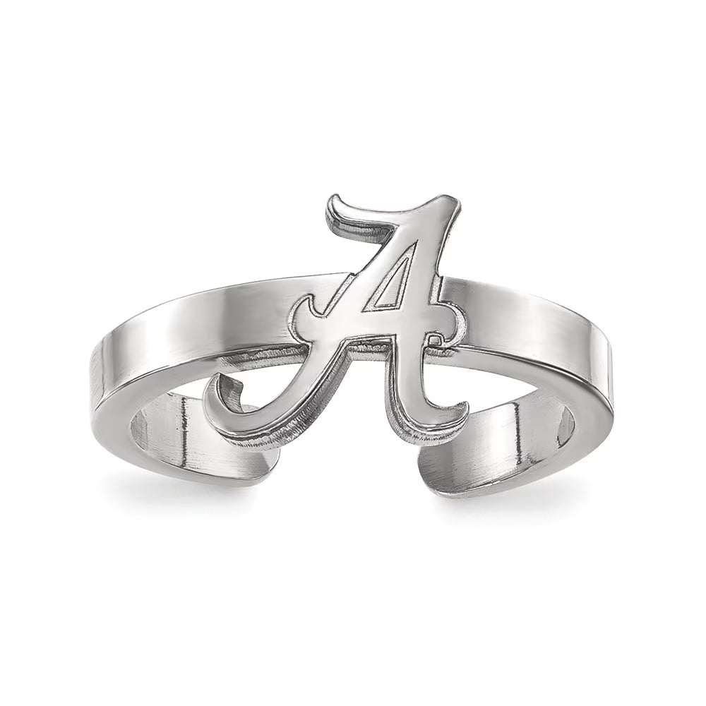 925 Sterling Silver Rh-plated Toe Ring O8475