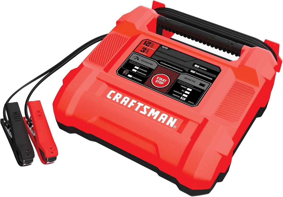 12A Automotive Battery Charger Red Pack of 2 D865643