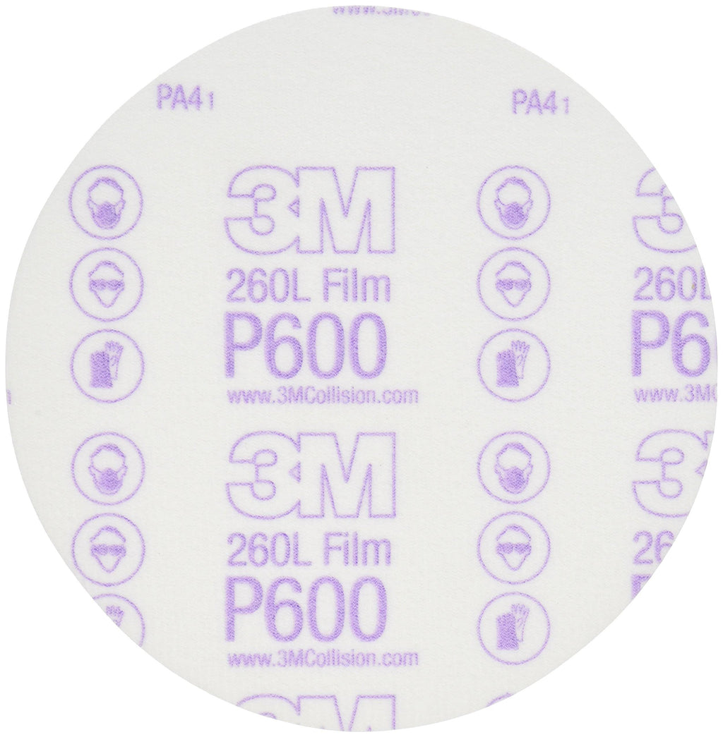 P600 Hookit Finishing Film Disc, 6 in L16499