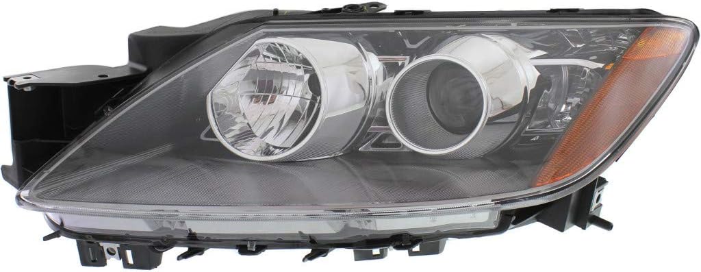 Head Light Assembly Driver Side Black Housing L921