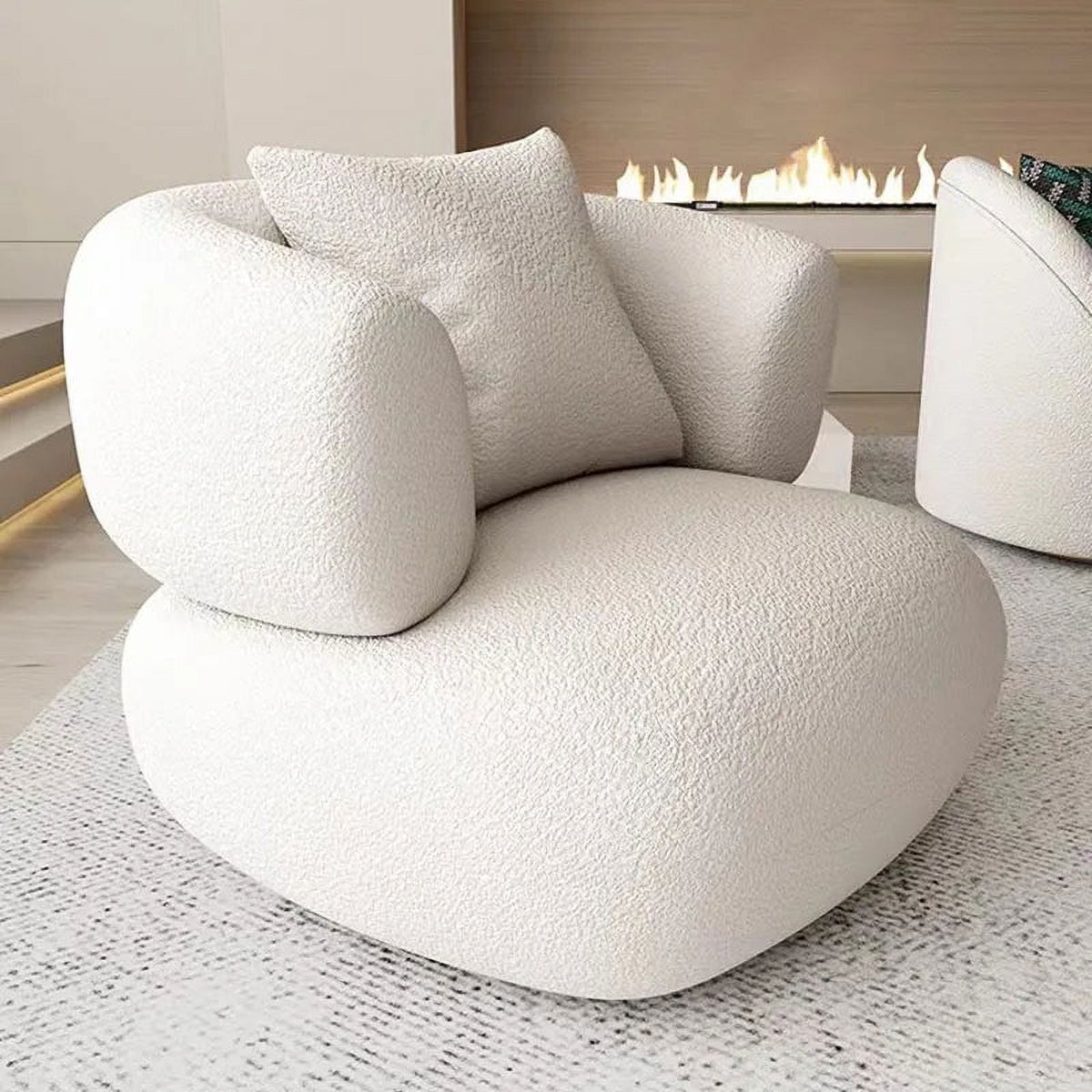 White European Minimalist Arm Sofa I107178