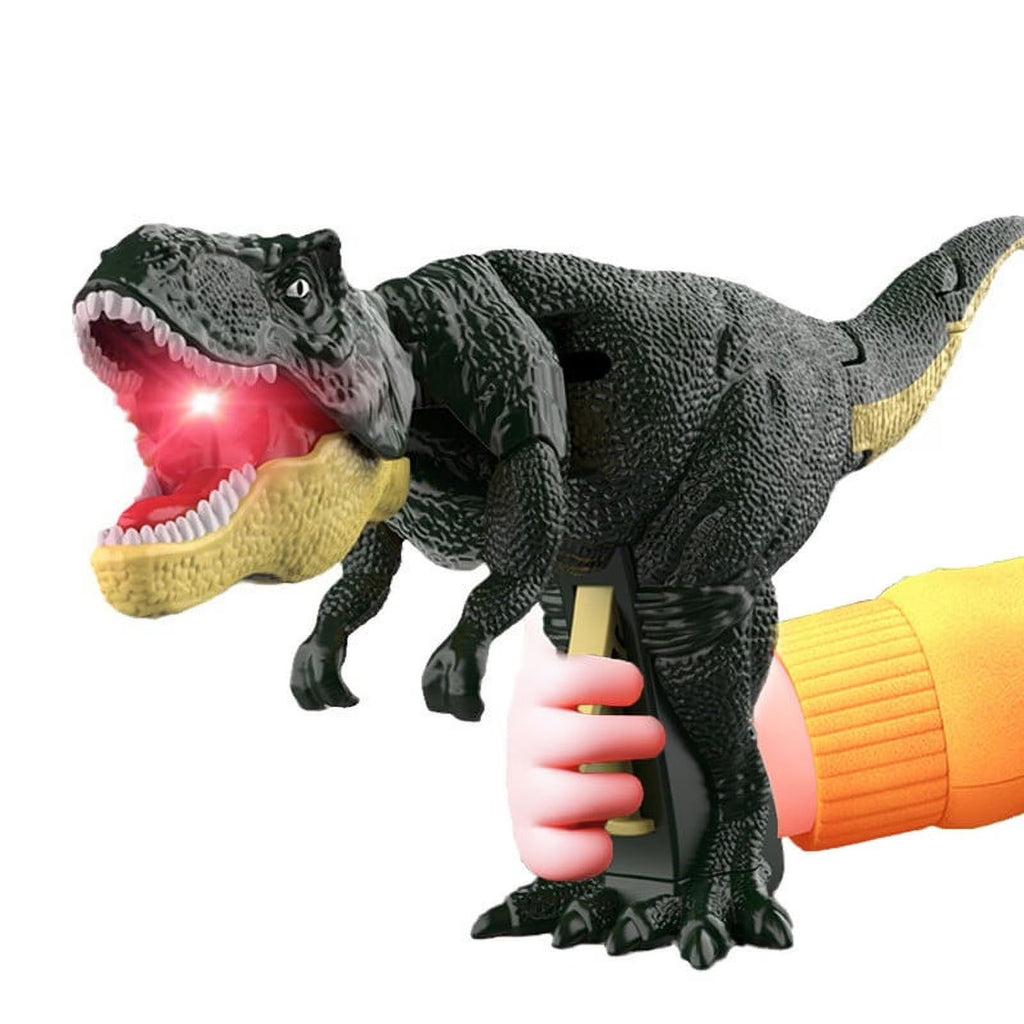 Dinosaur Toy with Sound Lights Biting Action Interactive Swinging K47562