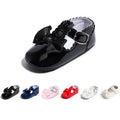 Baby Girls Mary Jane Bowknot Soft Sole PU Leather Princess Flats V6978