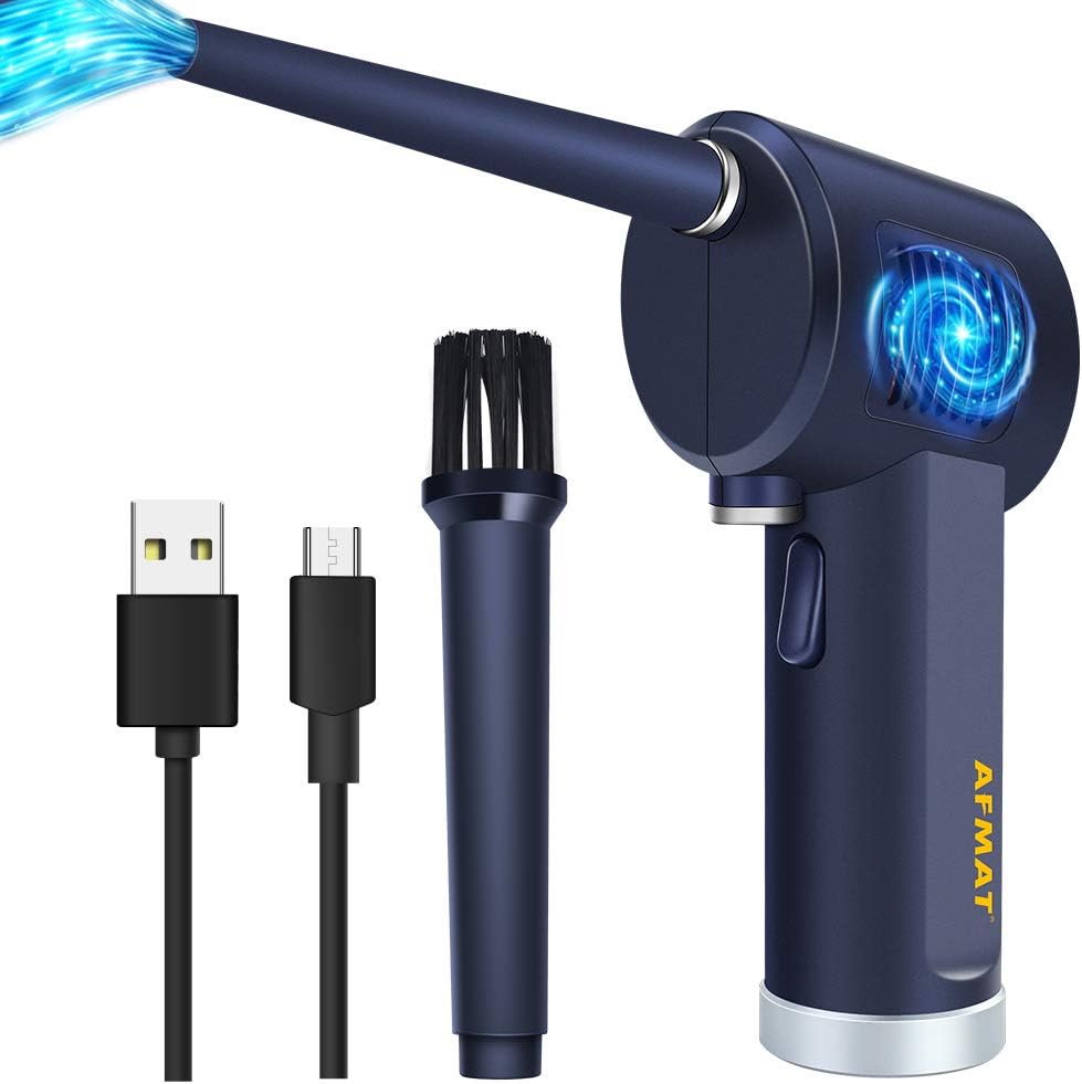 Cordless Electric Air Duster with Battery-6000mAh for Computers H6020