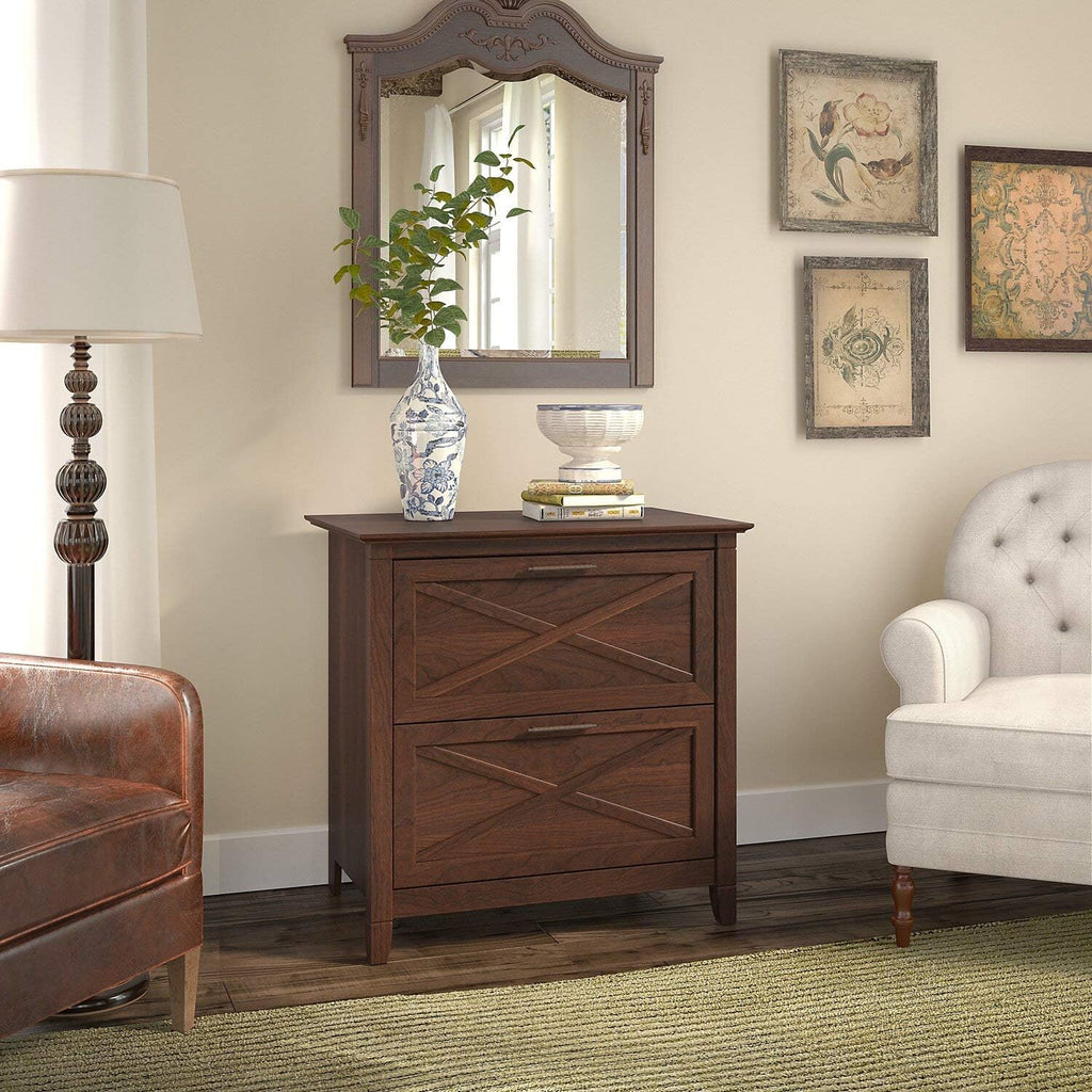 2 Drawer Lateral File Cabinet in Bing Cherry C983515