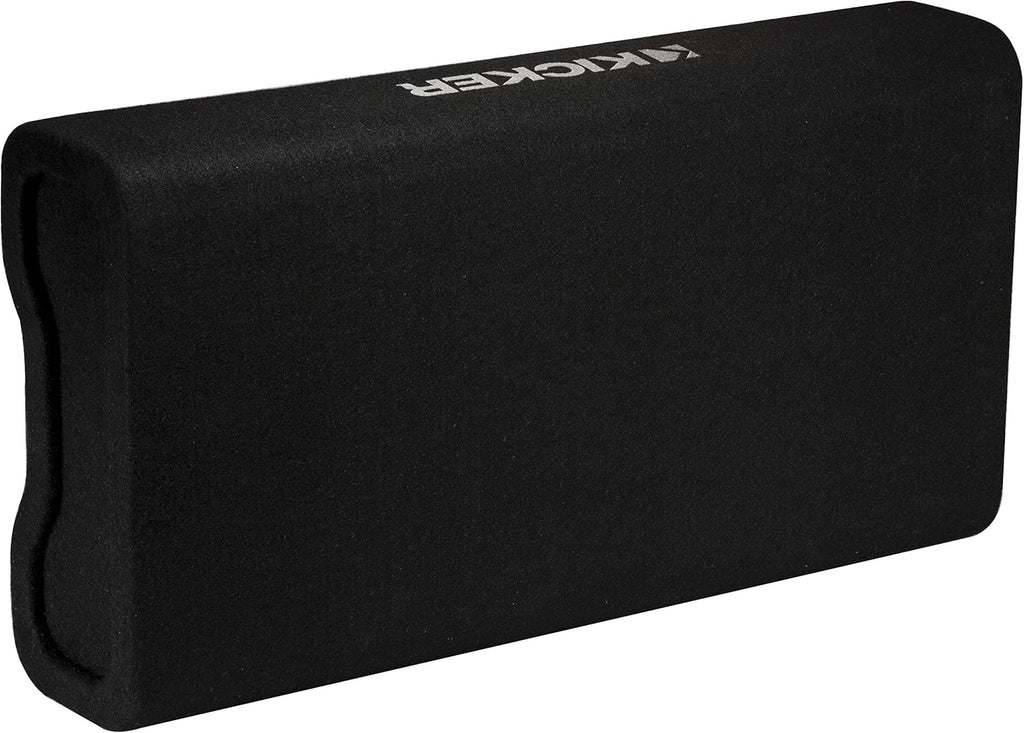 12 Thin Sub Box Passive Radiator Bundle with Amplifier & Amp Kit I860
