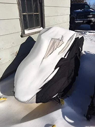 Snowmobile Cover with Built-in Securing Straps U707