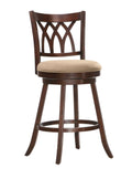 Espresso Swivel Bar Chair W90759