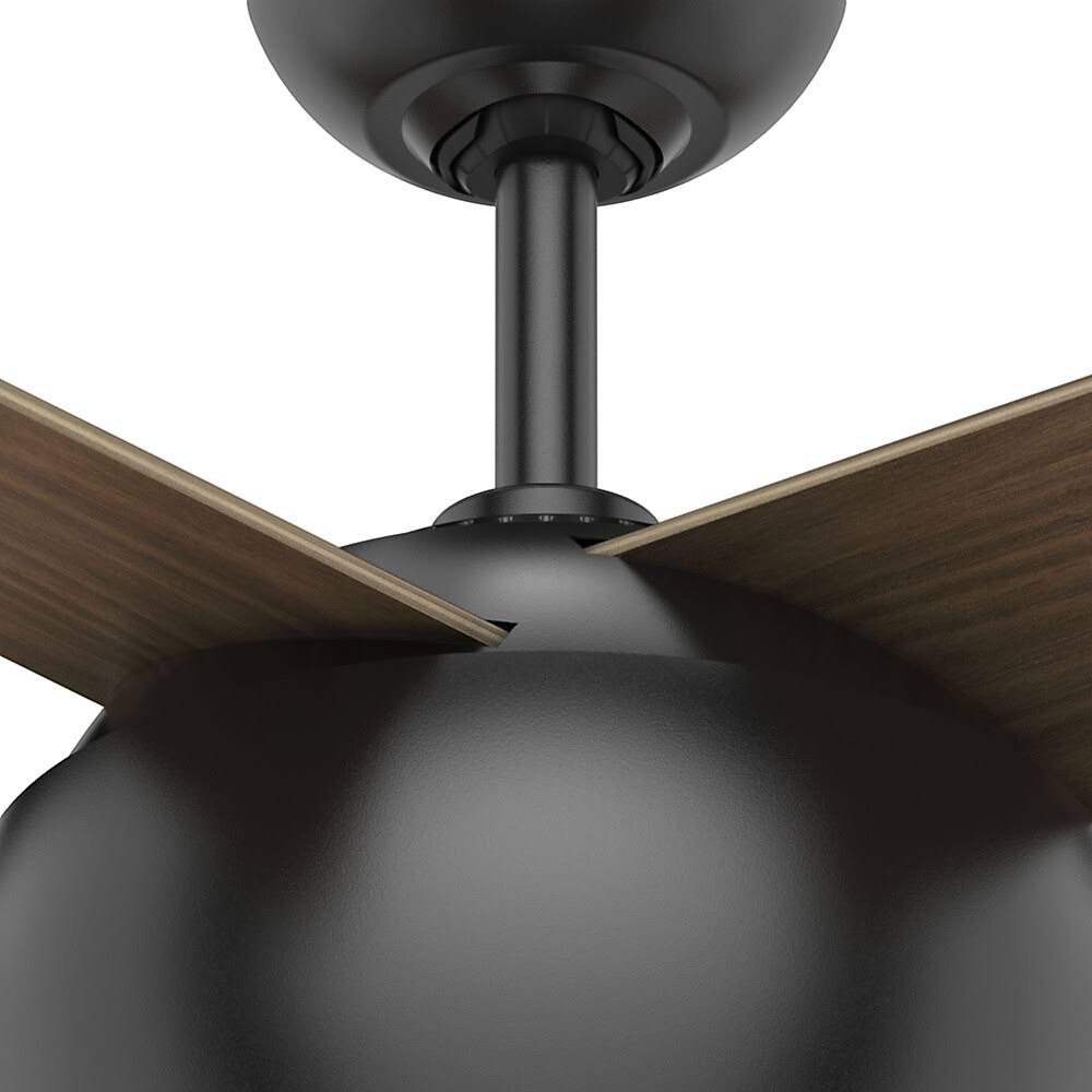 54x22 Matte Black Ceiling Fan with LED Light Z815970