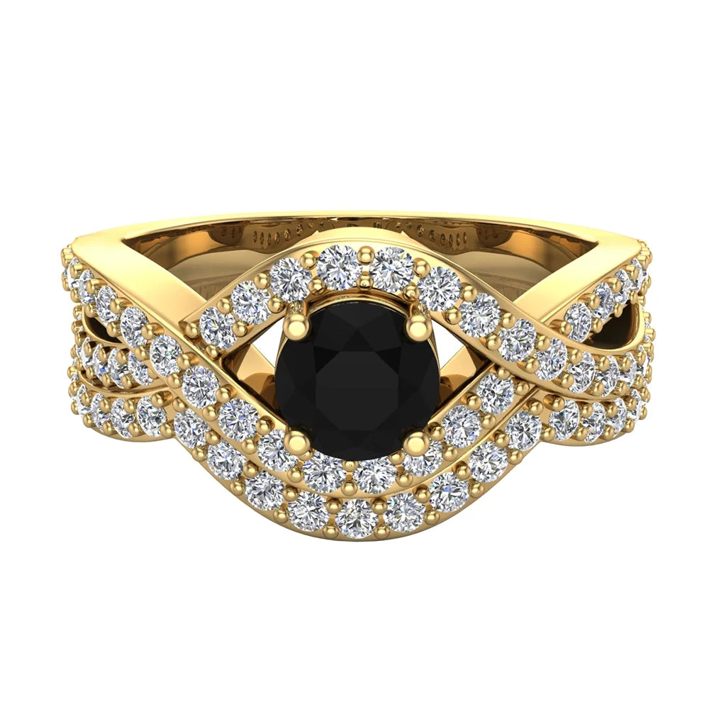 14K Gold 1.10 Carat Diamond Engagement Ring G2419